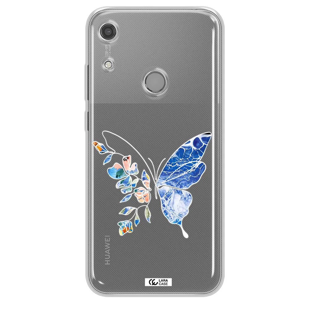 A White Background With Gold Text Huawei Y6S Clear Tpu Case