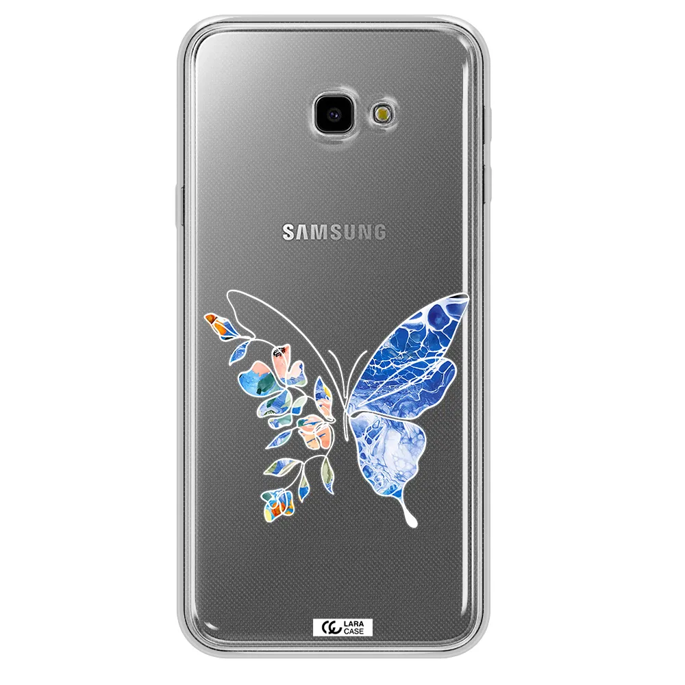 A White Background With Gold Text Samsung J4 Plus Clear Tpu Case