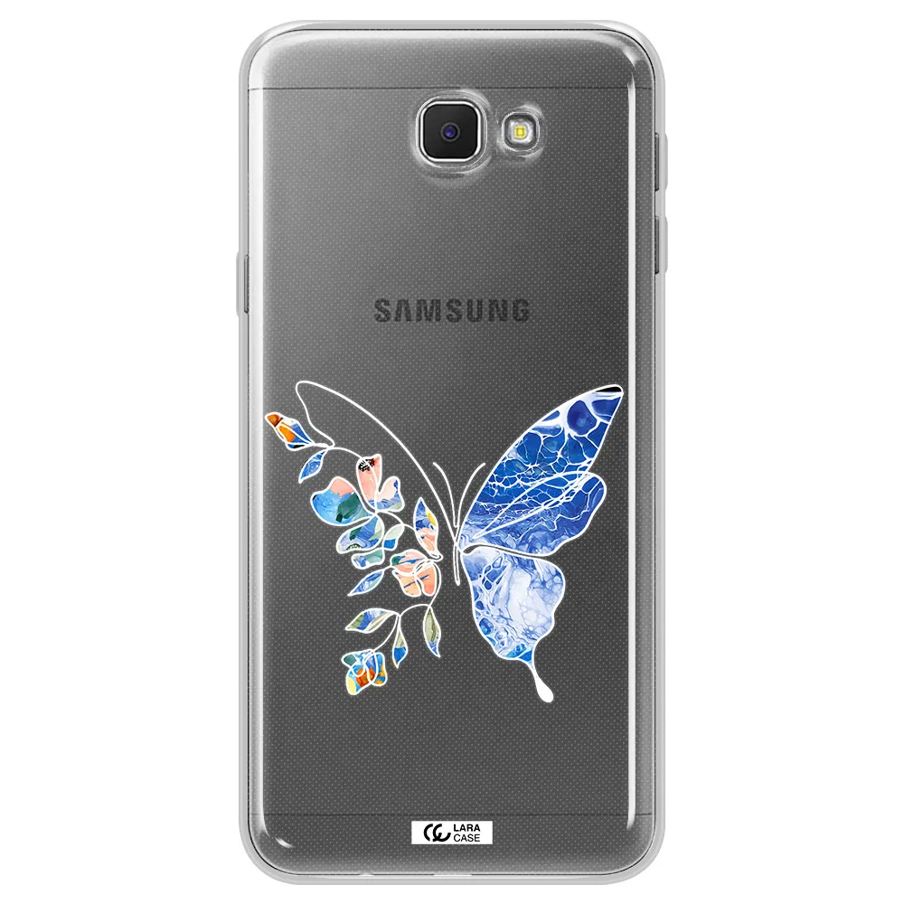 A White Background With Gold Text Samsung J5 Prime Clear Tpu Case