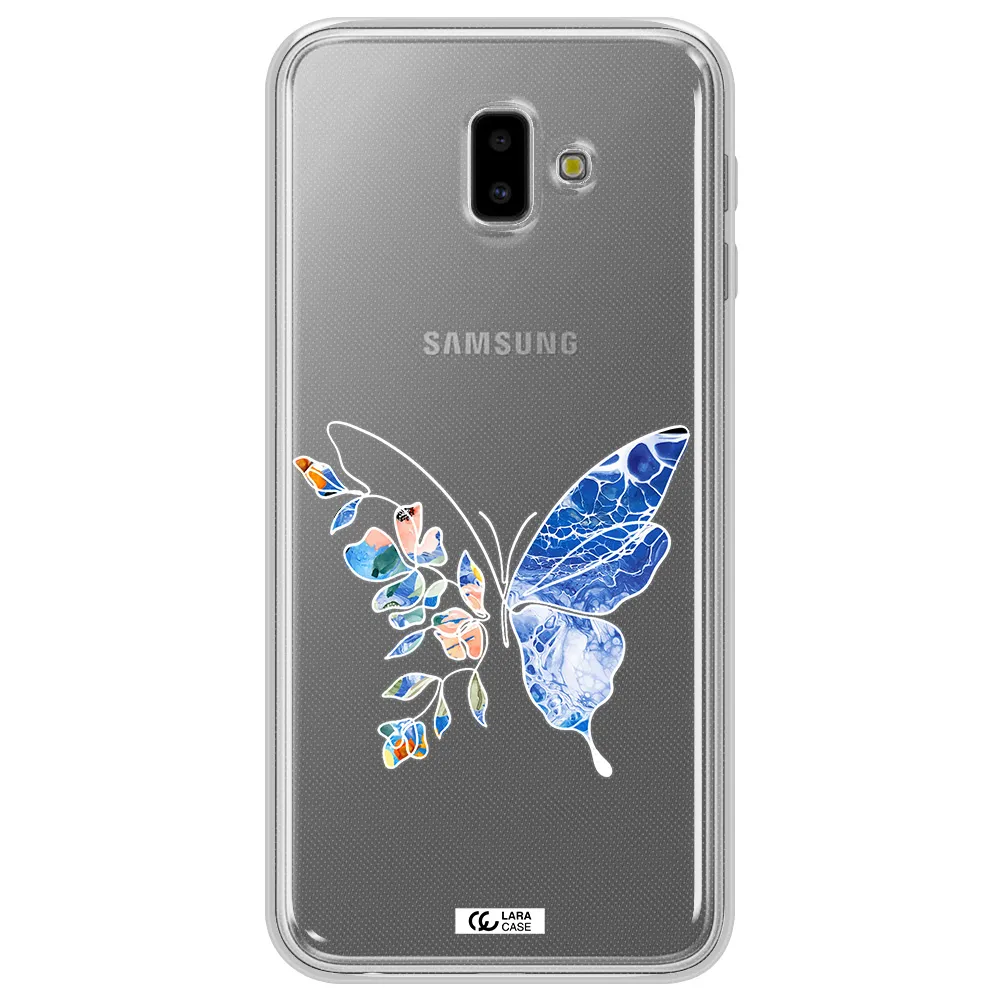 A White Background With Gold Text Samsung J6 Plus Clear Tpu Case