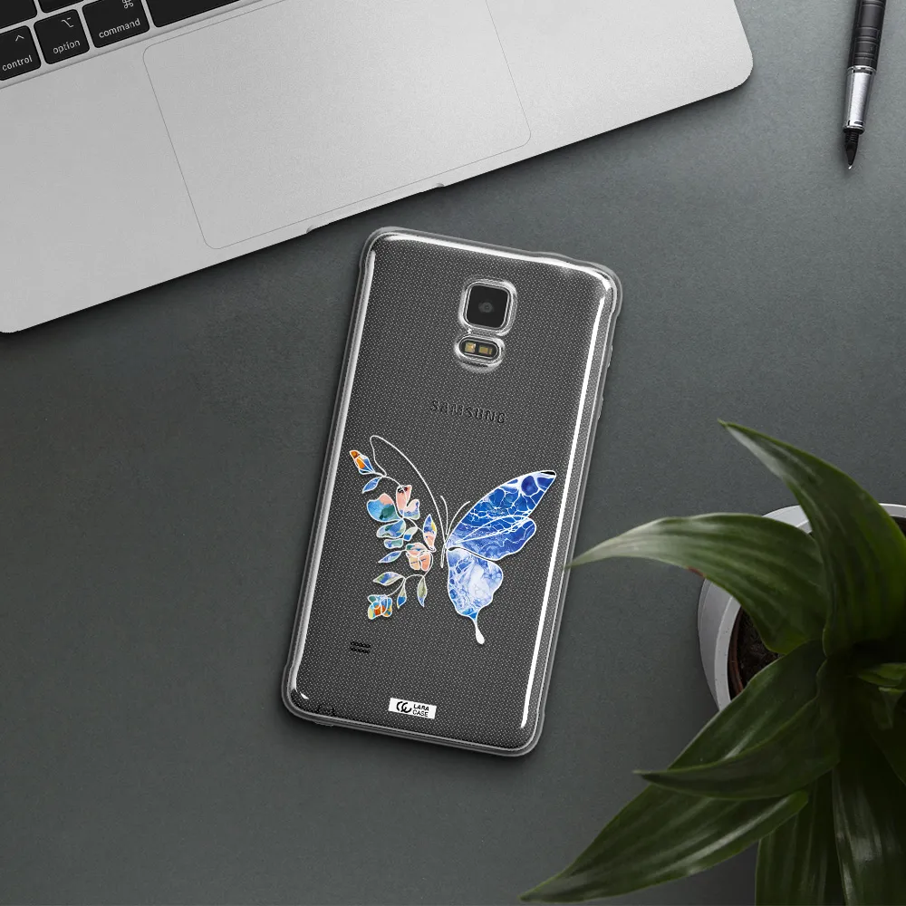 A White Background With Gold Text Samsung Note 4 Clear Tpu Case