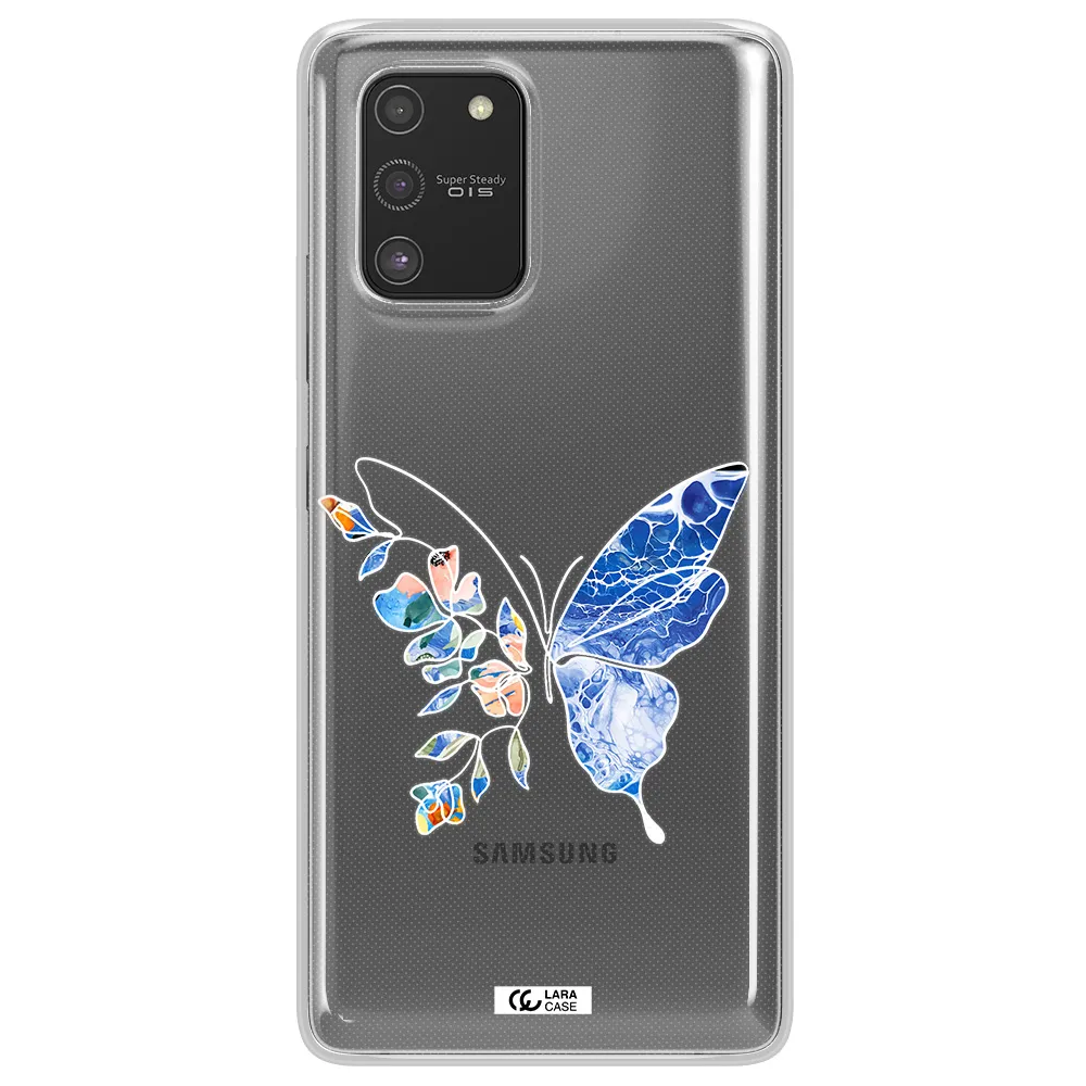 A White Background With Gold Text Samsung S10 Lite Clear Tpu Case