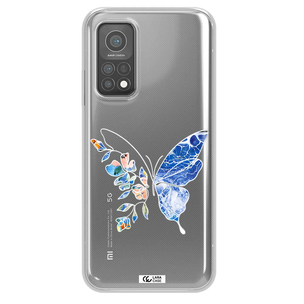 A White Background With Gold Text Xiaomi Mi 10 T Pro Clear Tpu Case