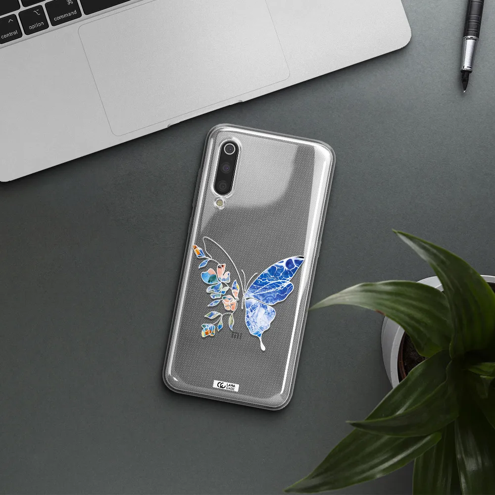 A White Background With Gold Text Xiaomi Mi 9 Clear Tpu Case