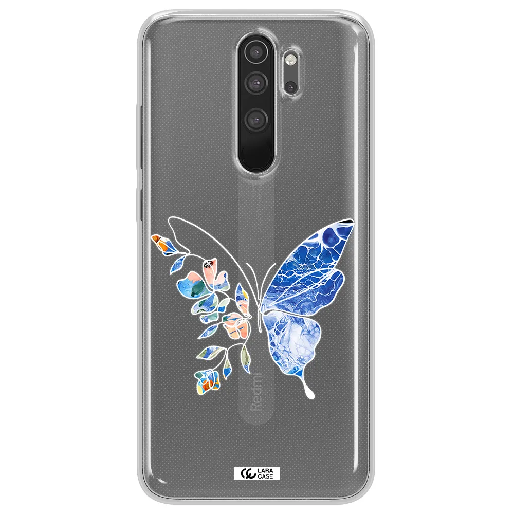 A White Background With Gold Text Xiaomi Note 8 Pro Clear Tpu Case