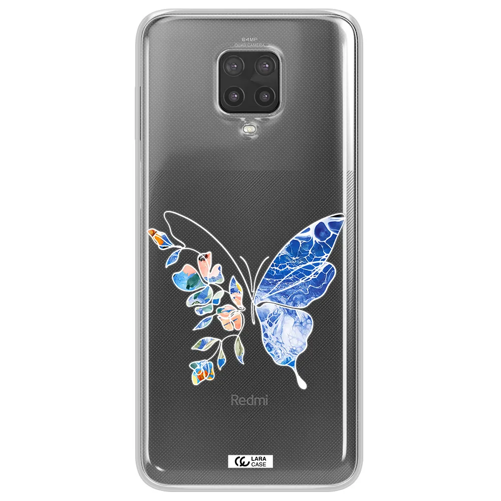 A White Background With Gold Text Xiaomi Note 9 Pro Clear Tpu Case