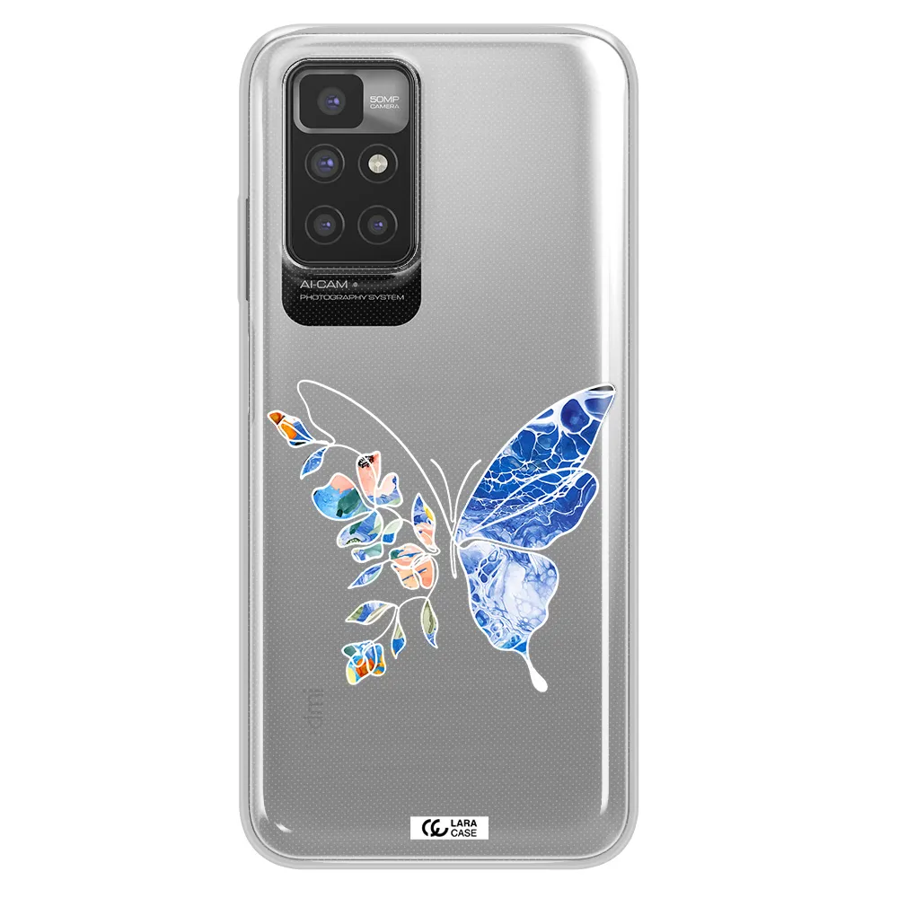 A White Background With Gold Text Xiaomi Redmi 10 Clear Tpu Case