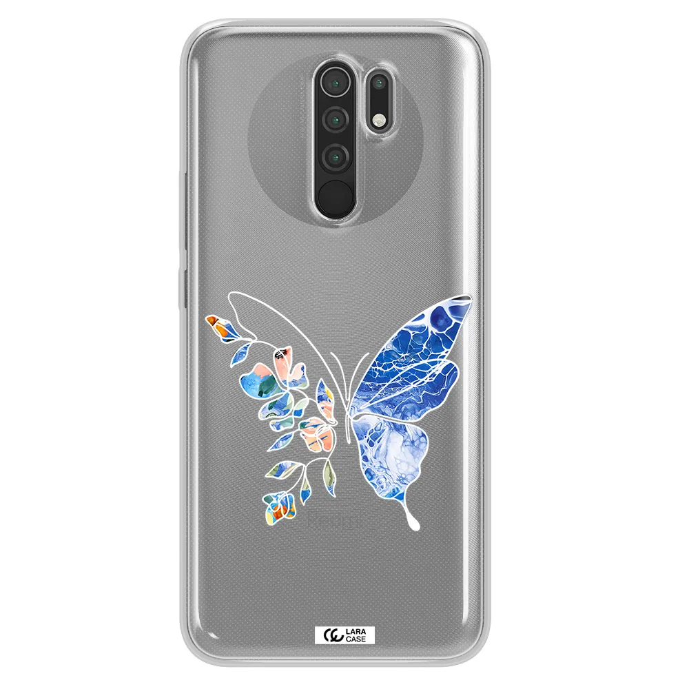 A White Background With Gold Text Xiaomi Redmi 9 Clear Tpu Case