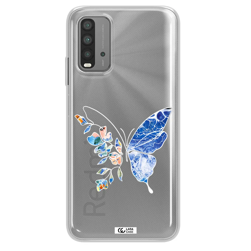 A White Background With Gold Text Xiaomi Redmi 9T Clear Tpu Case