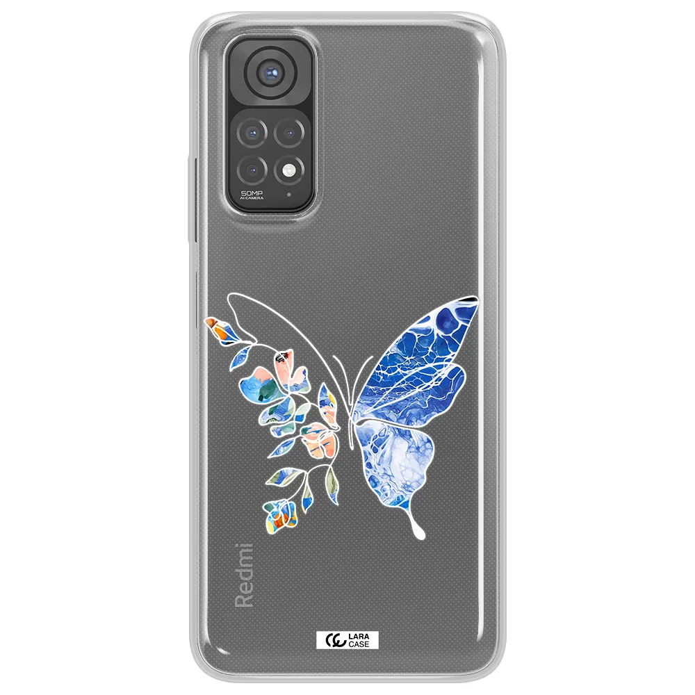 A White Background With Gold Text Xiaomi Redmi Note 11 Clear Tpu Case