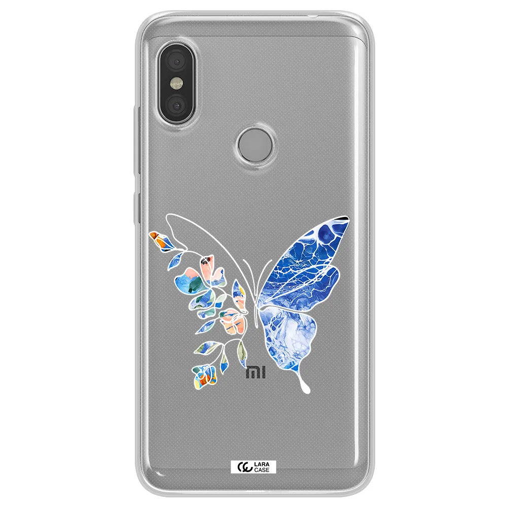 A White Background With Gold Text Xiaomi Redmi Note 6 Pro Clear Tpu Case