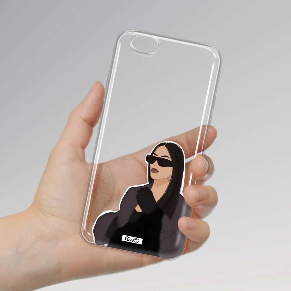Minimalist Portrait Apple iPhone 6 plus Clear TPU Case