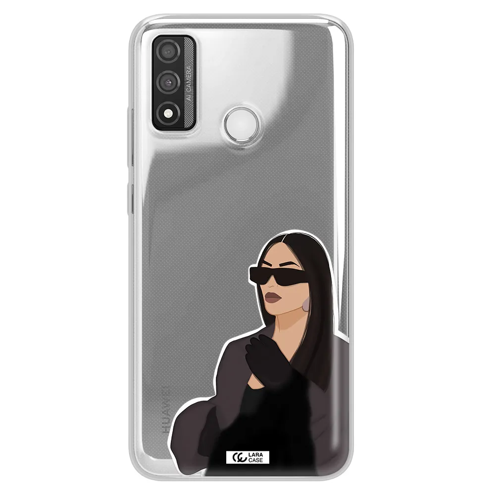 Minimalist Portrait Huawei P Smart 2020 Clear TPU Case
