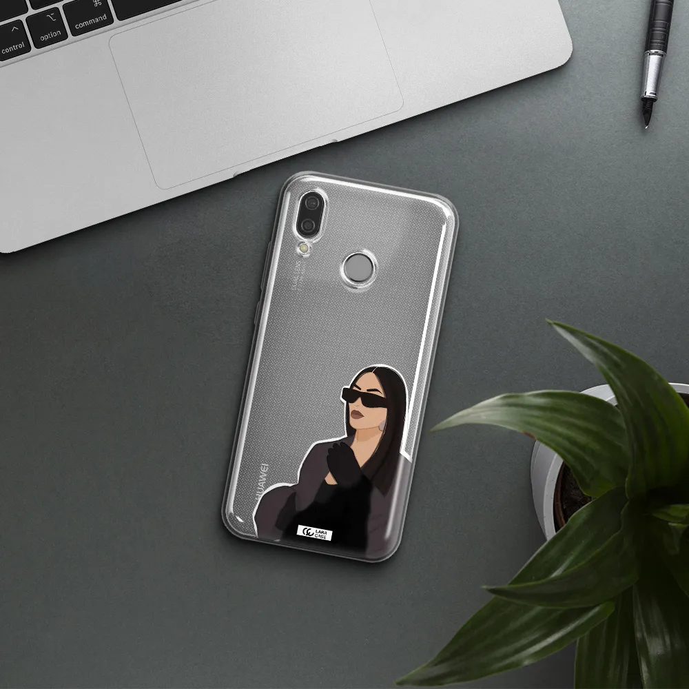 Minimalist Portrait Huawei P20 Lite Clear TPU Case