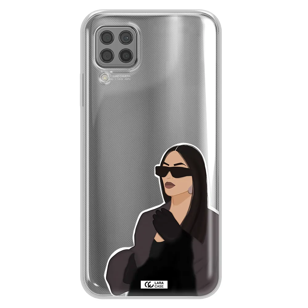 Minimalist Portrait Huawei P40 Lite Clear TPU Case