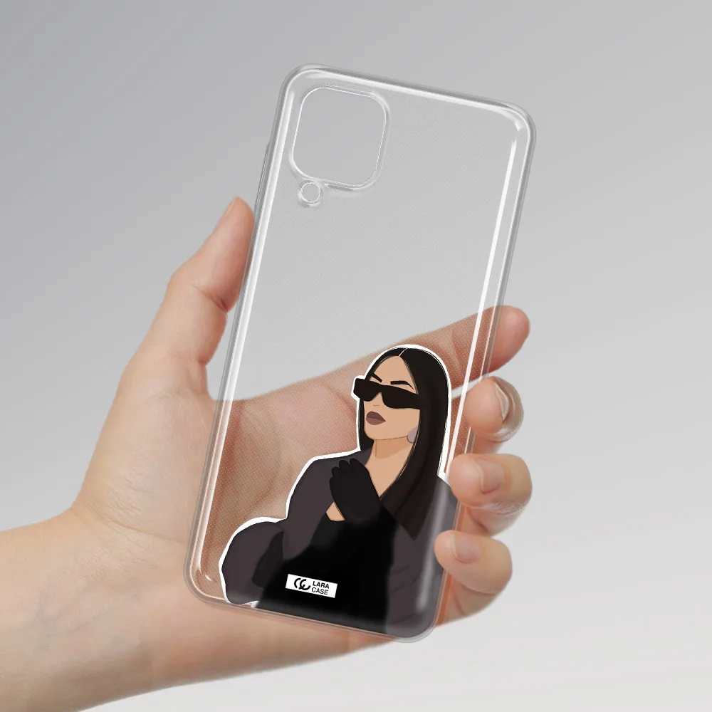 Minimalist Portrait Samsung A12 4g Clear TPU Case