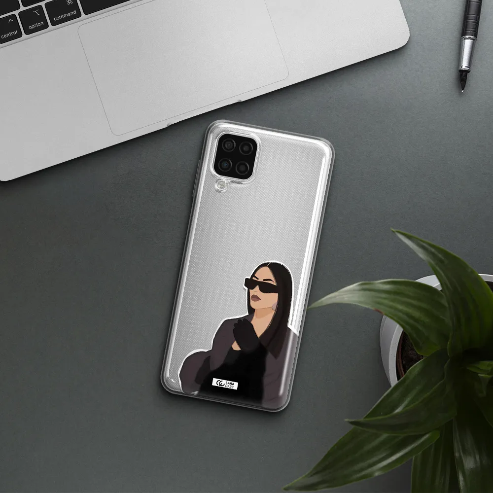 Minimalist Portrait Samsung A12 4g Clear TPU Case