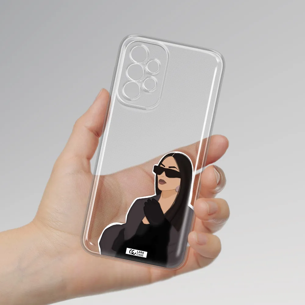 Minimalist Portrait Samsung A23 5G Clear Tpu Case