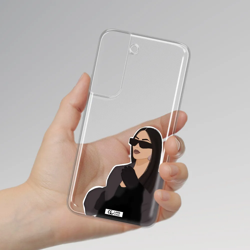 Minimalist Portrait Samsung S 22 Clear TPU Case