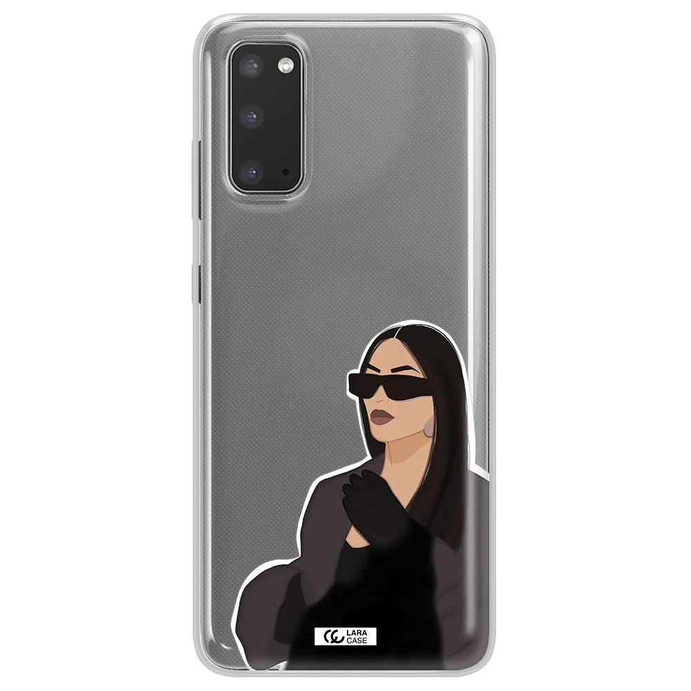 Minimalist Portrait Samsung S20 Clear TPU Case