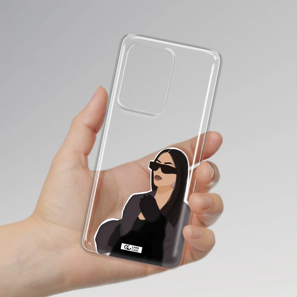 Minimalist Portrait Samsung S20 Ultra Clear TPU Case