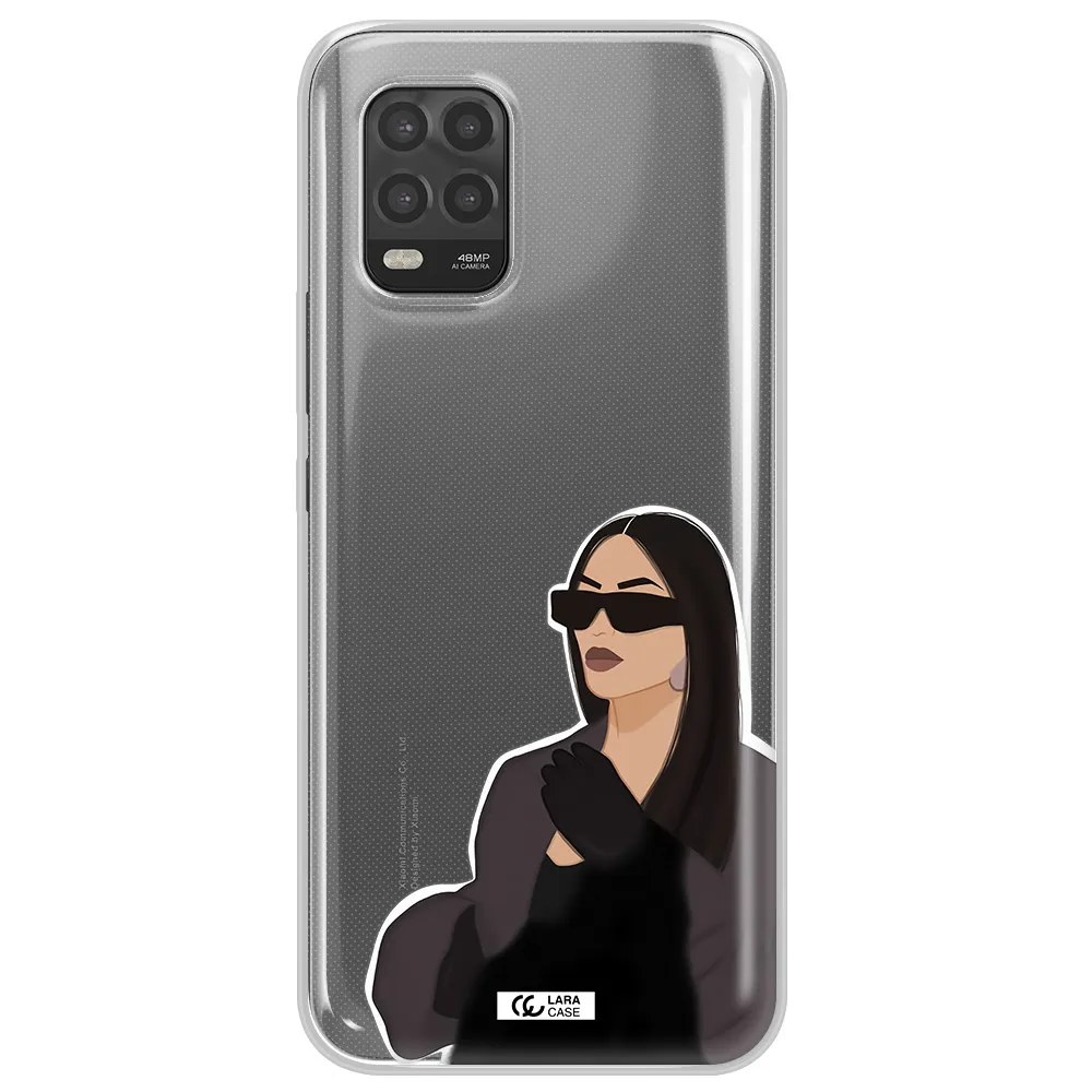 Minimalist Portrait Xiaomi Mi 10 Lite Clear TPU Case