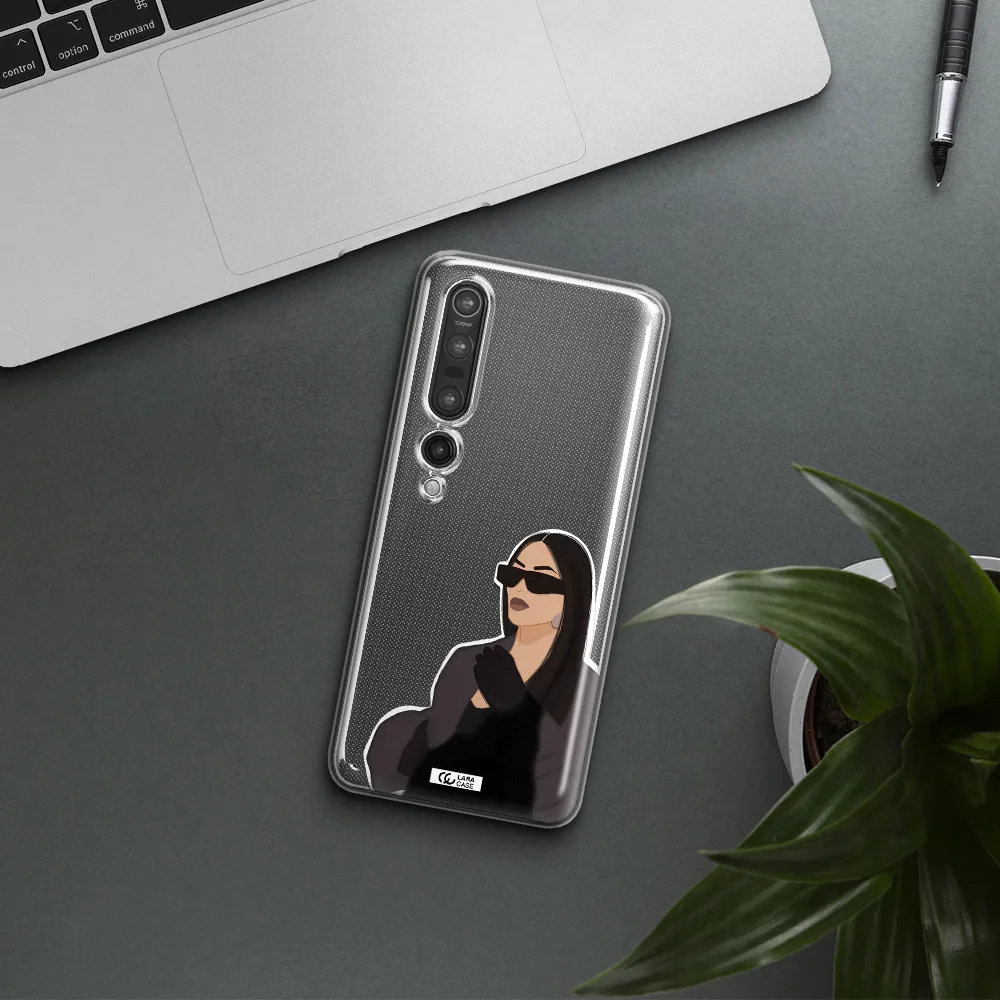 Minimalist Portrait Xiaomi Mi 10 Pro Clear TPU Case
