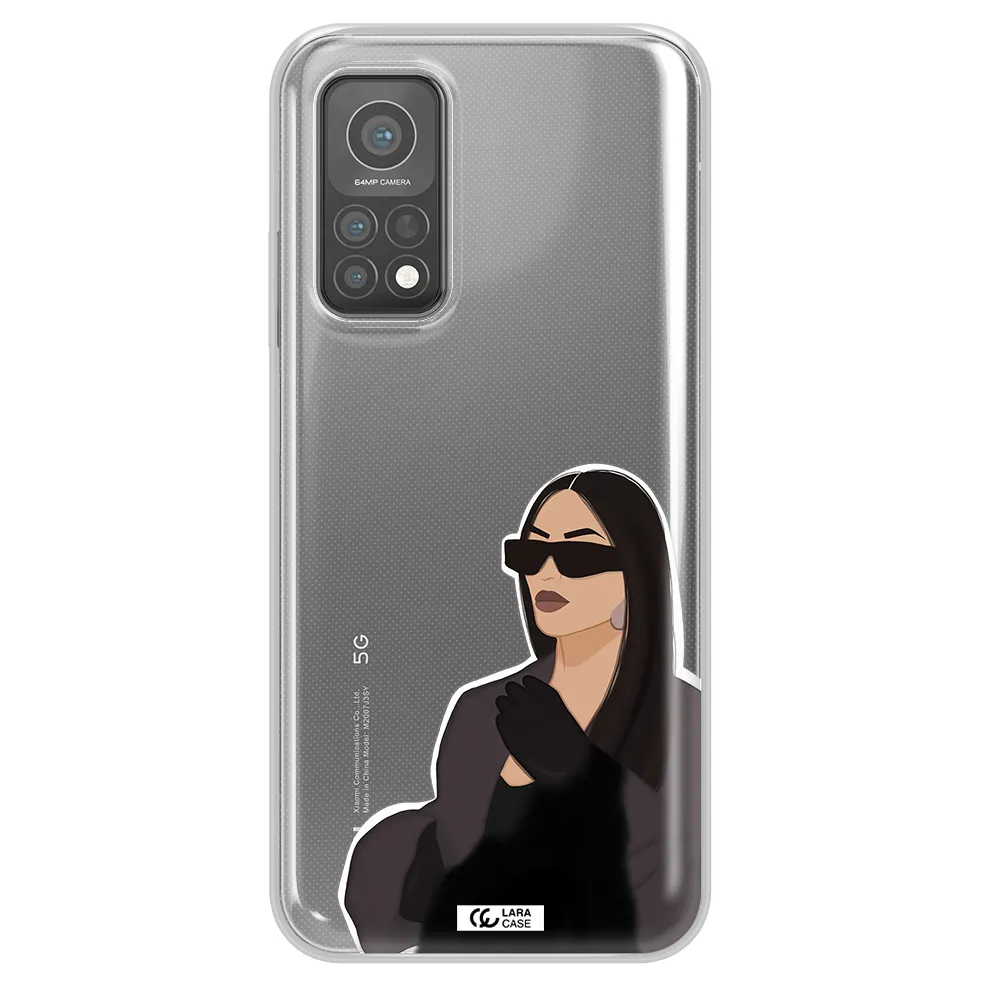 Minimalist Portrait Xiaomi Mi 10 T Pro Clear TPU Case