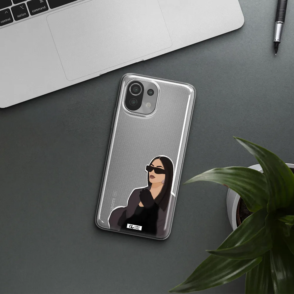 Minimalist Portrait Xiaomi Mi 11 Lite Clear TPU Case