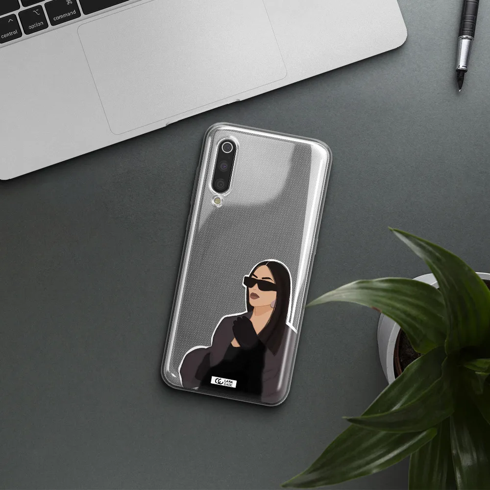 Minimalist Portrait Xiaomi Mi 9 Clear TPU Case