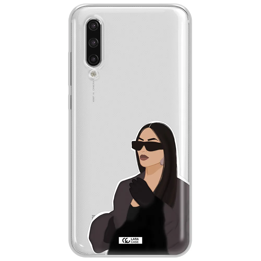 Minimalist Portrait Xiaomi Mi 9 Lite Clear Tpu Case