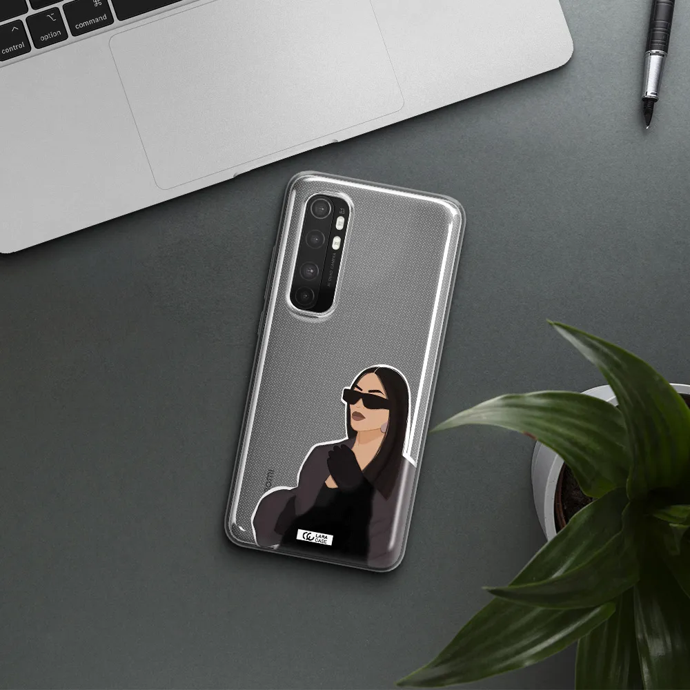 Minimalist Portrait Xiaomi Mi Note 10 Lite Clear TPU Case