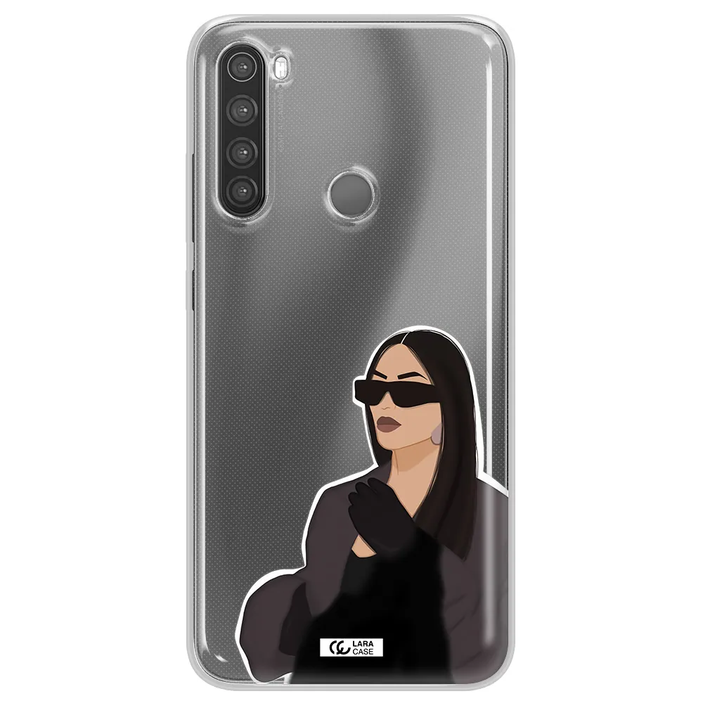 Minimalist Portrait Xiaomi Note 8 Clear TPU Case