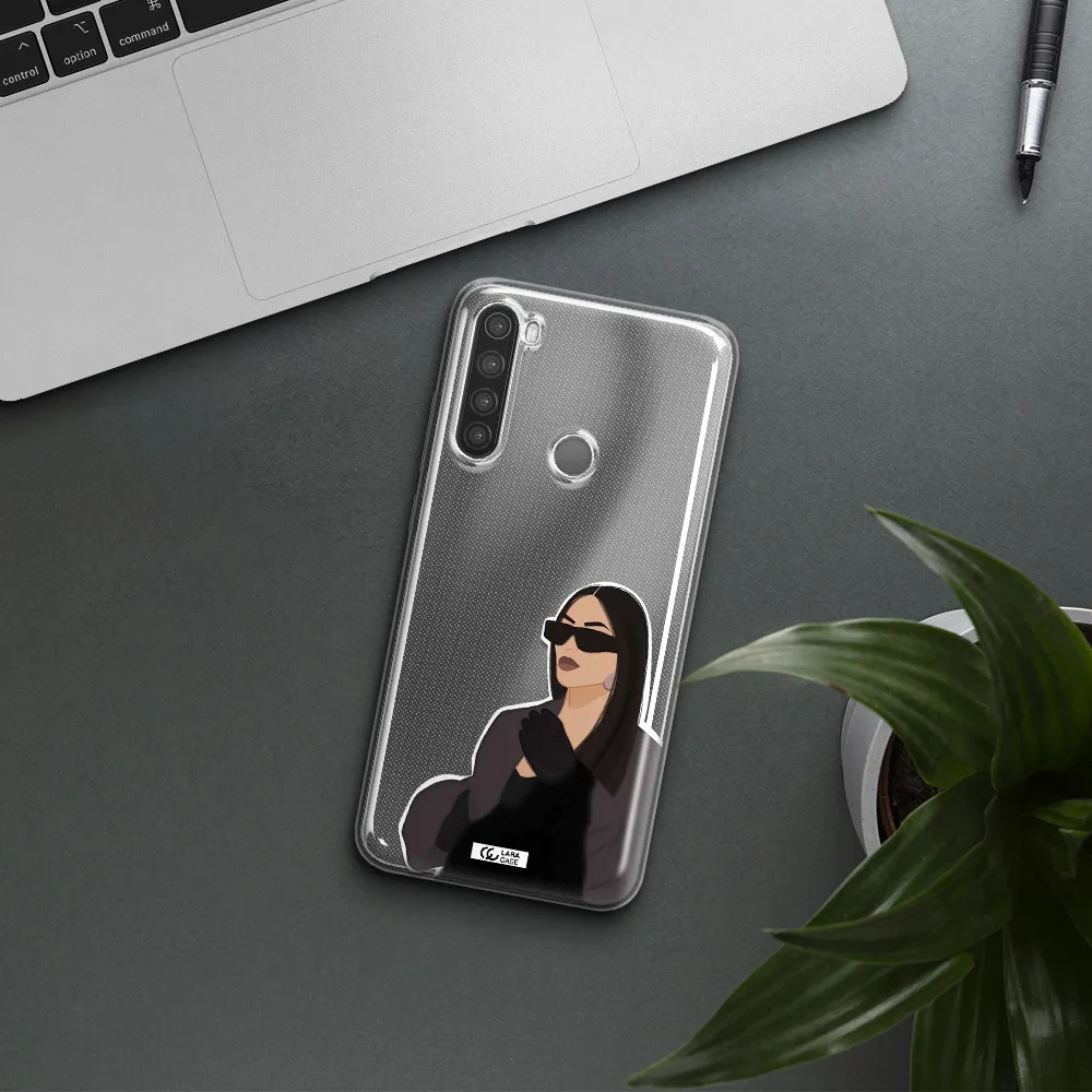 Minimalist Portrait Xiaomi Note 8 Clear TPU Case