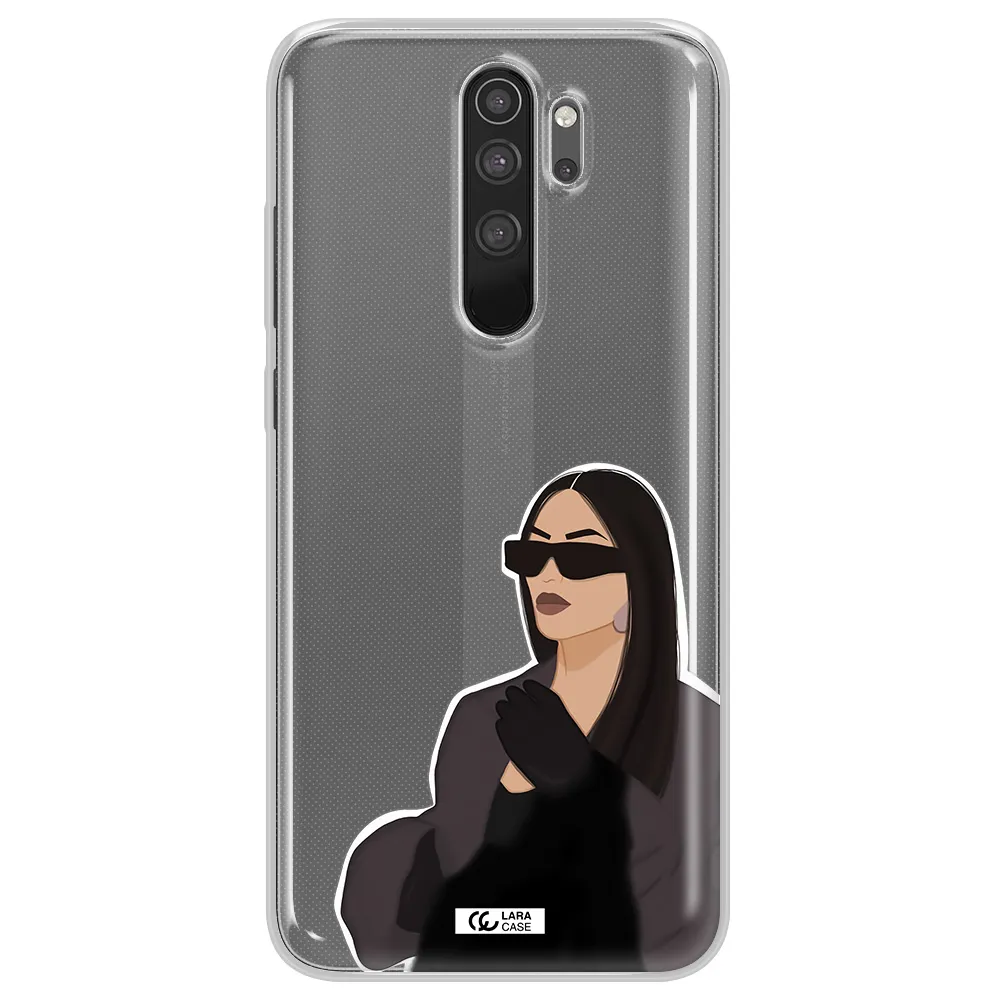 Minimalist Portrait Xiaomi Note 8 Pro Clear TPU Case