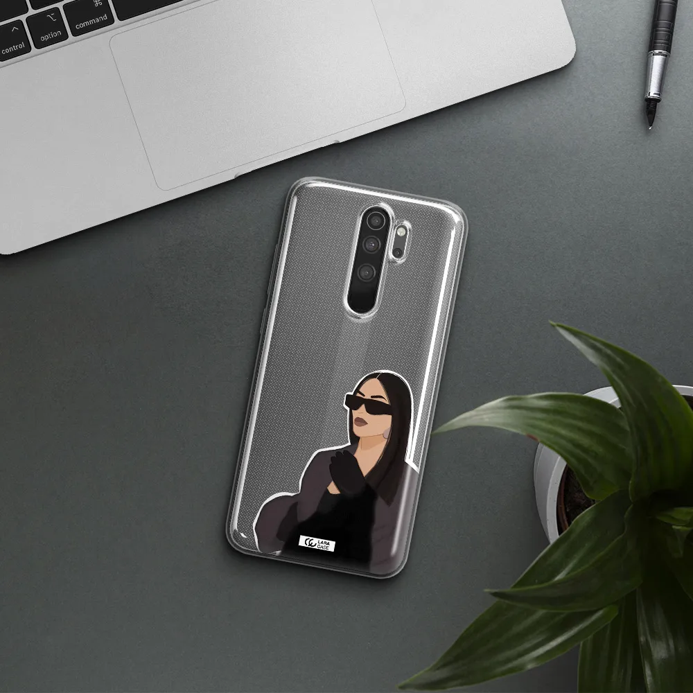 Minimalist Portrait Xiaomi Note 8 Pro Clear TPU Case