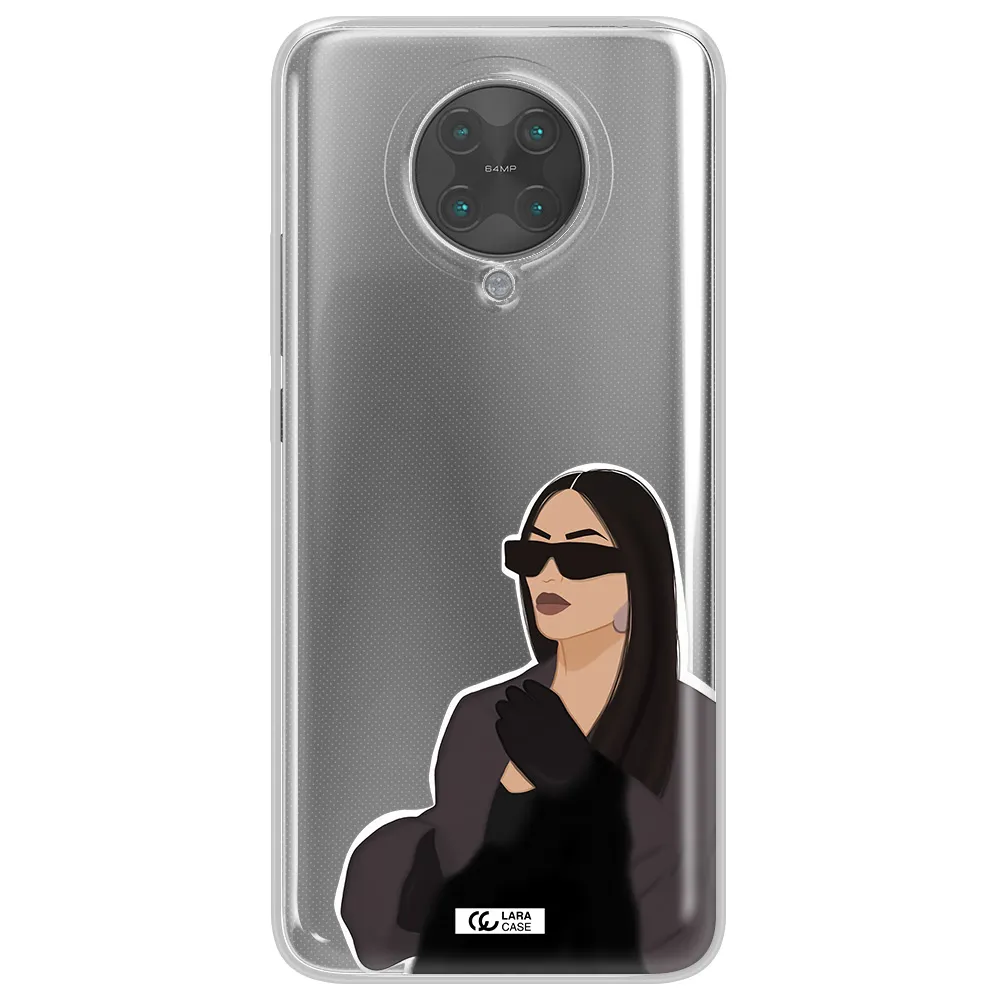 Minimalist Portrait Xiaomi Poco F2 Pro Clear TPU Case