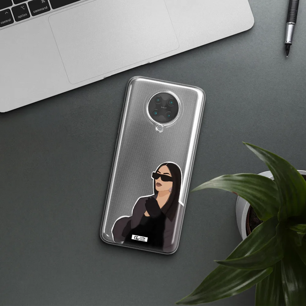 Minimalist Portrait Xiaomi Poco F2 Pro Clear TPU Case