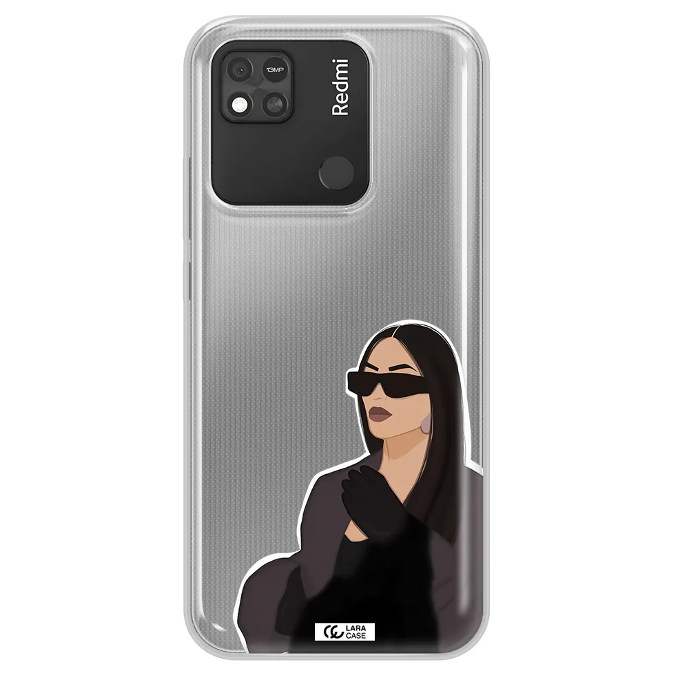 Minimalist Portrait Xiaomi Redmi 10A Clear TPU Case