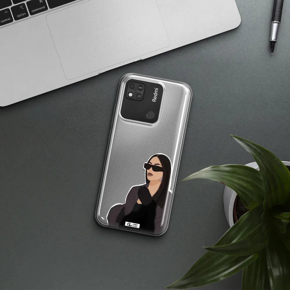 Minimalist Portrait Xiaomi Redmi 10A Clear TPU Case