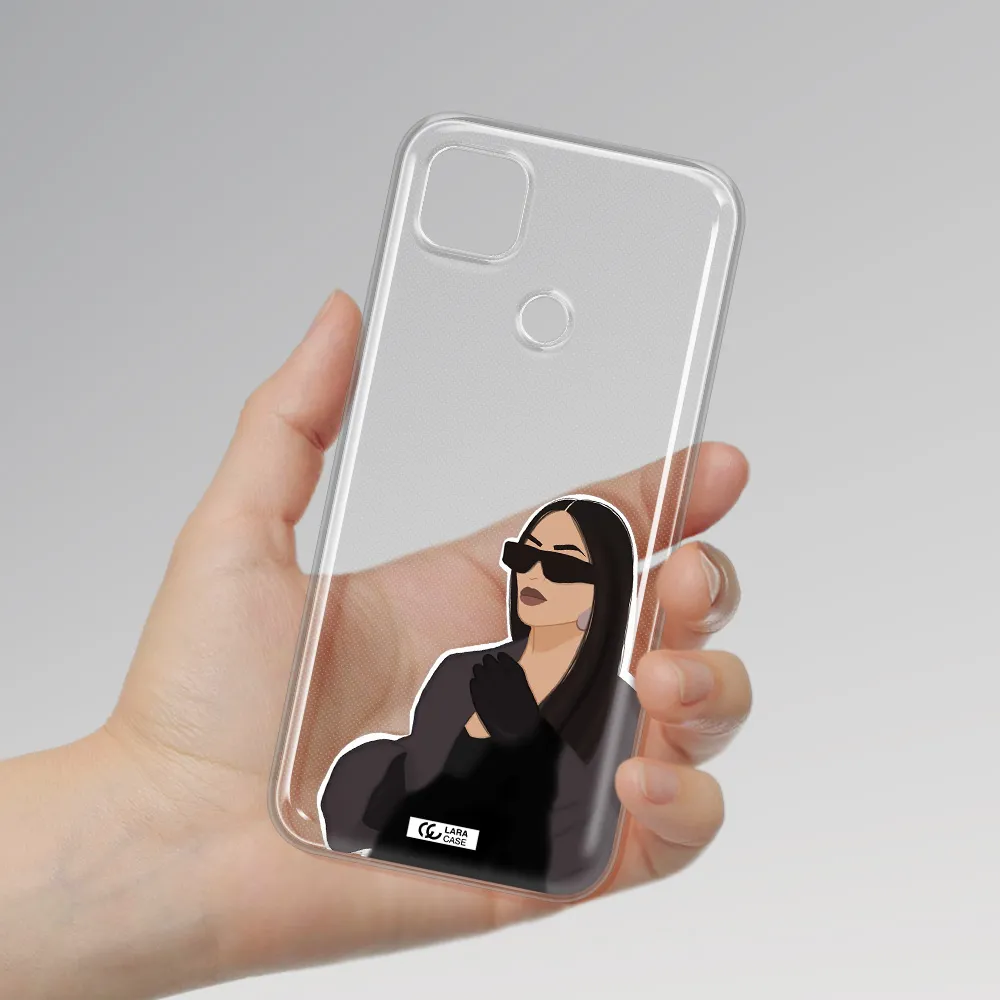 Minimalist Portrait Xiaomi Redmi 9C Clear TPU Case