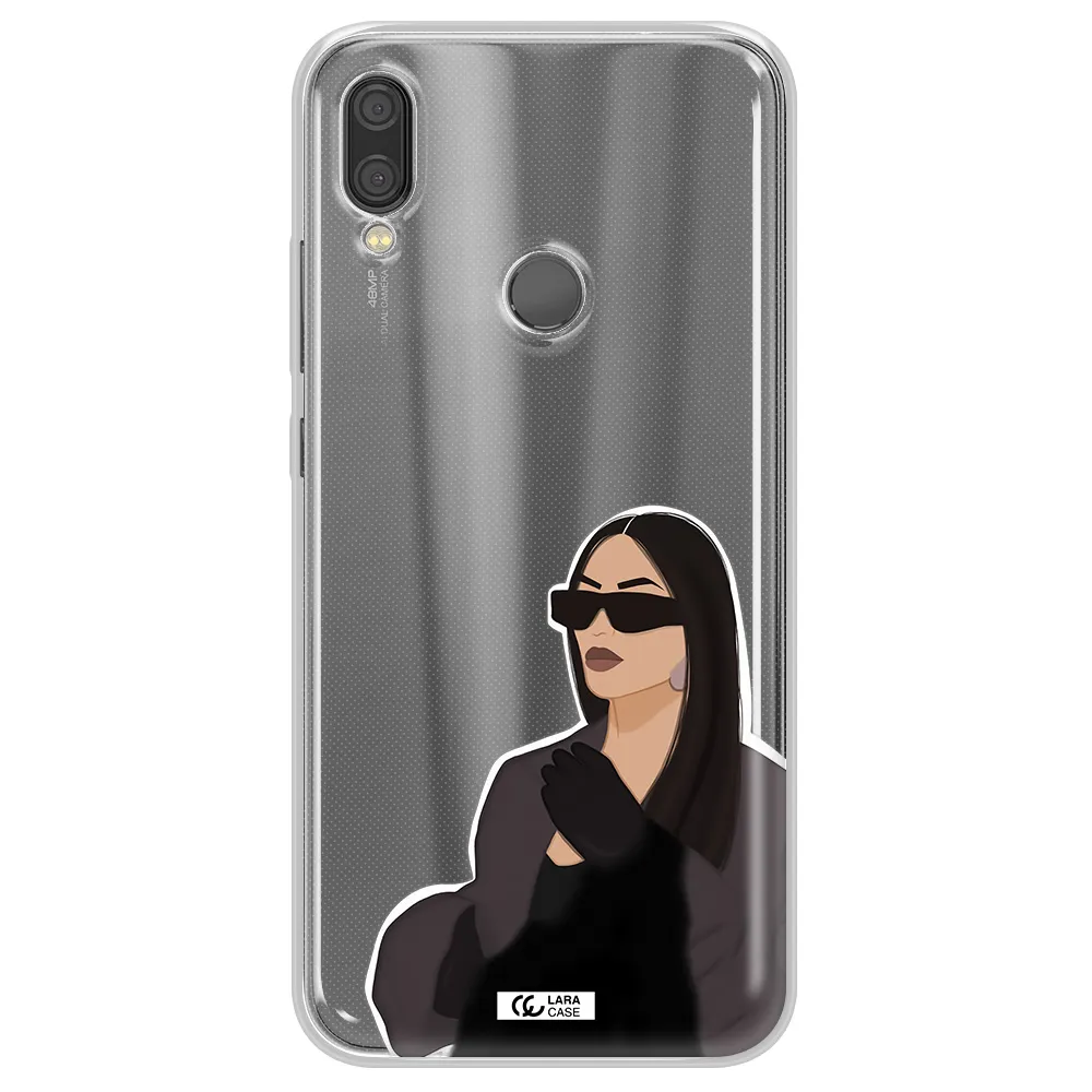 Minimalist Portrait Xiaomi Redmi Note 7 Clear TPU Case