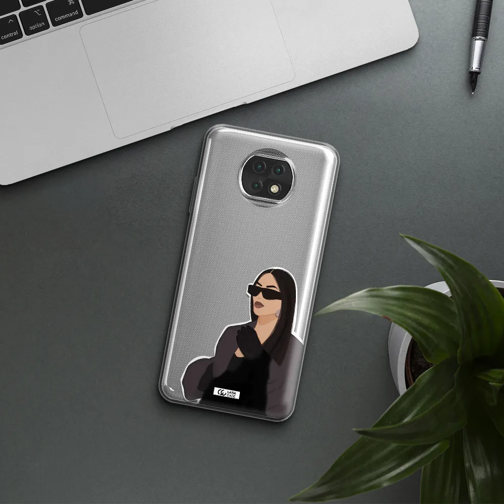 Minimalist Portrait Xiaomi Redmi Note 9T Clear Tpu Case