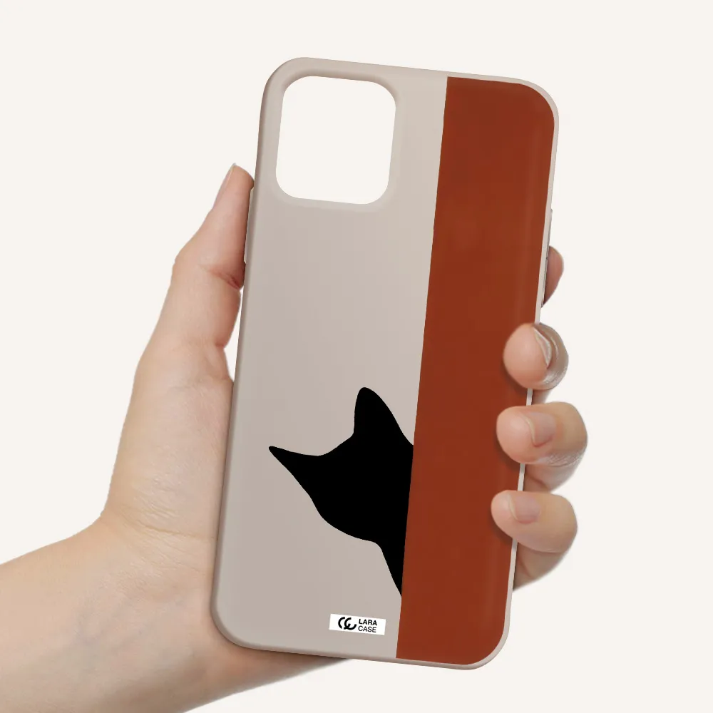 Black Cat Apple iPhone 11 pro max Silicone Stone Case