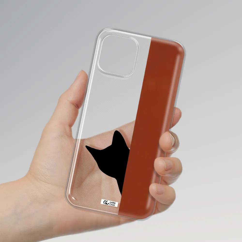 Black Cat Apple iPhone 12 mini Clear TPU Case