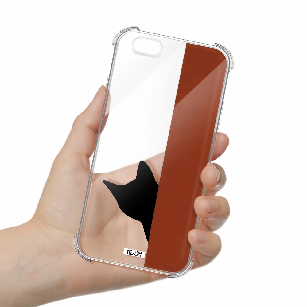 Black Cat Apple iPhone 6 Clear PC Case