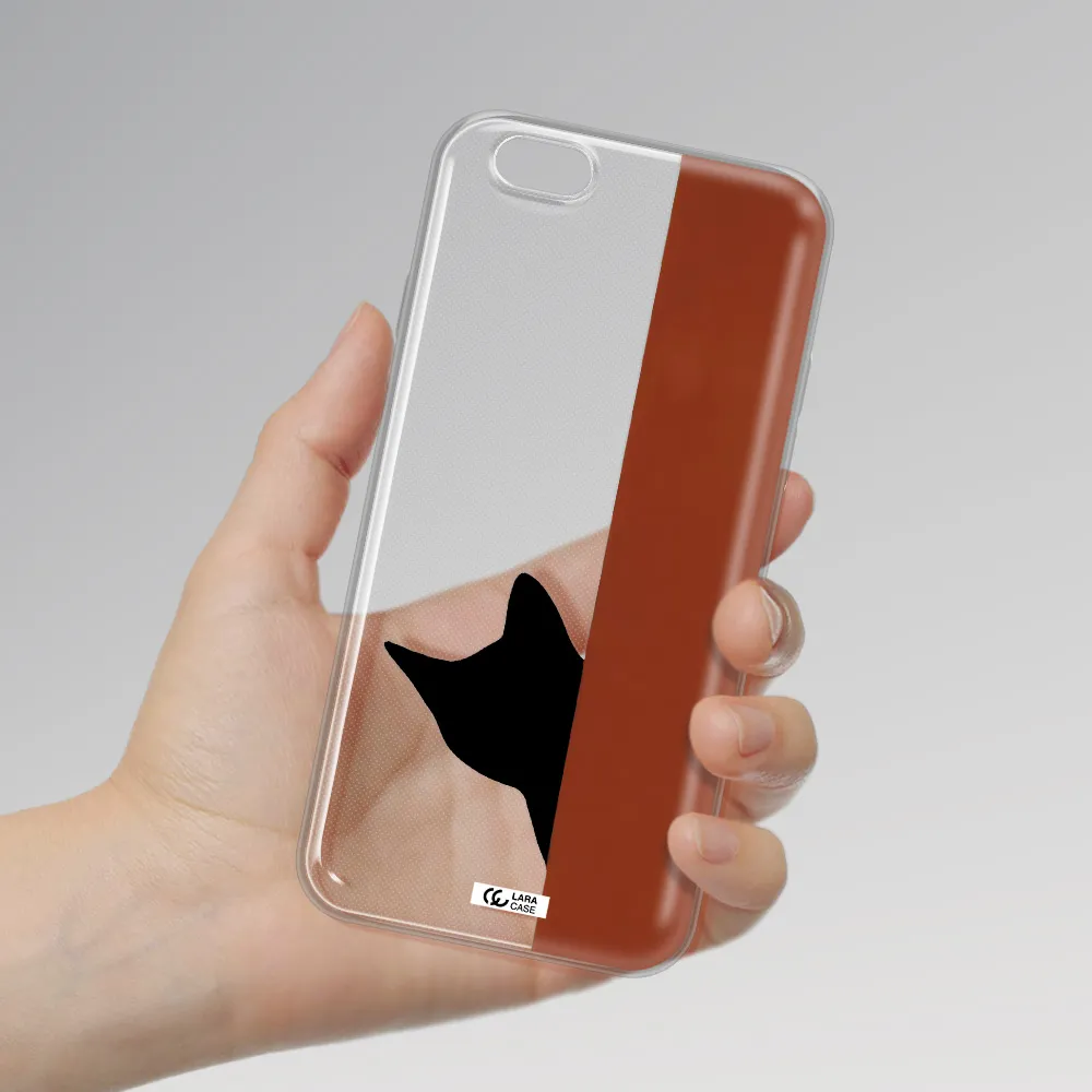 Black Cat Apple iPhone 6 Clear TPU Case