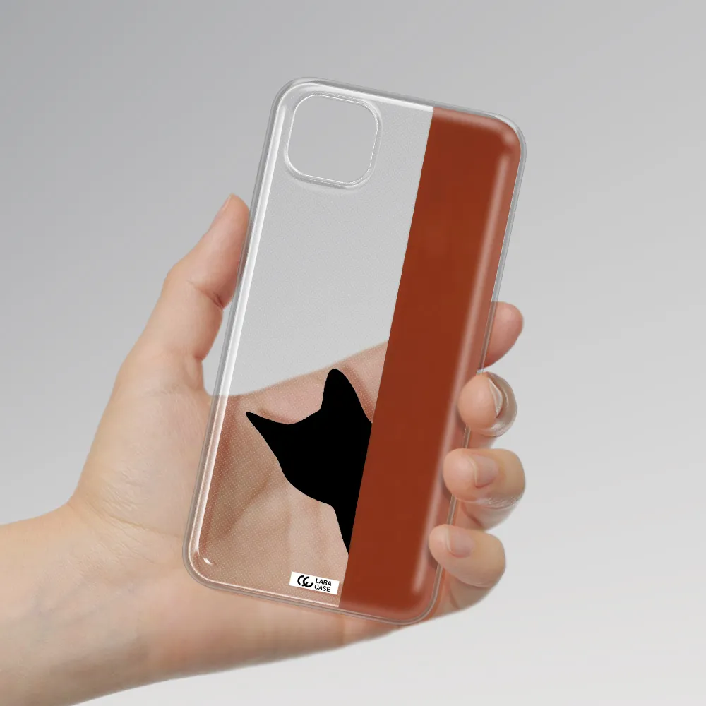 Black Cat Huawei Honor 9S Clear TPU Case