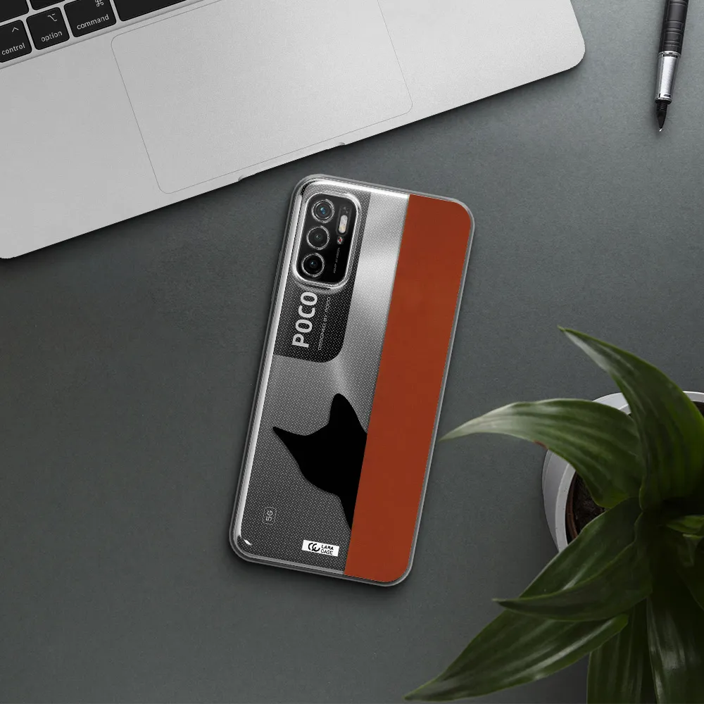 Black Cat Xiaomi Poco M3 Pro Clear Tpu Case
