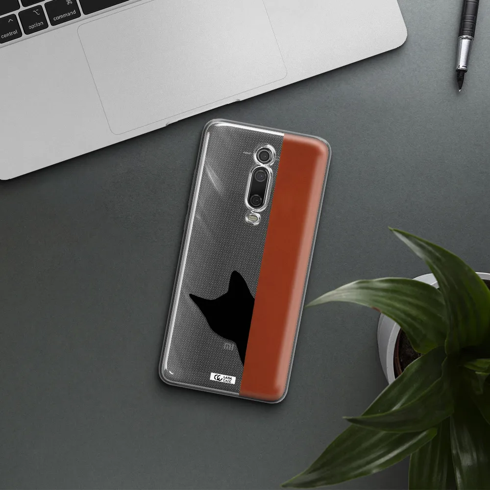 Black Cat Xiaomi Redmi K20 Clear Tpu Case